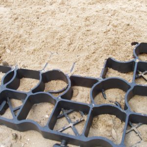 ecoraster-zandvulling-bosrubber