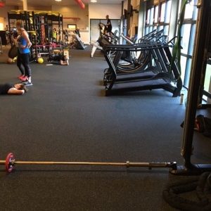 Fitnessvloer op rol