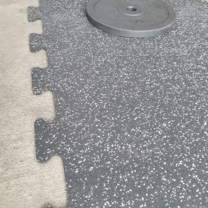Fitnessvloer, granulaat puzzelmat