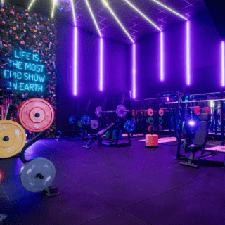 Bos Rubber Extreme 20mm tegels bij een mooie gym in Alkmaar.