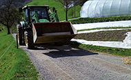 Ecoraster grindplaten voor de agricultuur